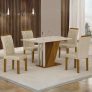 Conjunto Sala De Jantar Yescasa Miami Com 4 Cadeiras