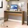Mesa Computador Para Escritório 136 Cm Marrom Recta Caemmun