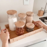 Mimo Style Bandeja Retangular Ecokitchen Com Alça Nas Laterais