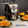 Air Fryer Britânia BFR51 Preta com Timer 5,2L