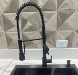 Torneira Cozinha Gourmet Monocomando Black Preto Fosco 50 Cm