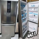 Geladeira com freezer inverter Brastemp BRE57FK 447L