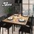 Mesa De Jantar 120×90 + 4 Cadeiras