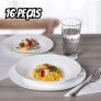 Aparelho De Jantar 16 Peças Duralex Menu