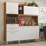 Armário De Cozinha 6 Portas 2 Gavetas Select Demobile