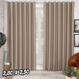 Cortina Blackout Tecido Grosso 2,80×2,30