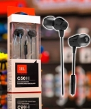 JBL C50HI – Fone de Ouvido in Ear, Preto