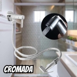 Ducha Higiênica Cromada Completa em ABS