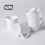 CONJUNTO C/ 4 CANECAS ROMA BRANCO 343 ml