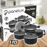 Panelux Conjunto Panelas Alum 5 Pcs