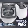 Máquina De Lavar Electrolux 14kg Premium Care Com Cesto Inox E Jet&clean Lec14