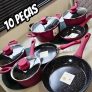 Mimo Style Conjunto 7 panelas de indução + 3 acessórios