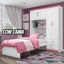 Guarda Roupa Infantil Com Cama 4 Portas 3 Gavetas Lisboa