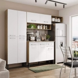 Móveis Carraro Glam Cozinha Compacta Arizona
