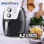 Fritadeira Air Fryer Britânia 4,2l 1500w Bfr38 Dura Mais 127V