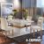 Conjunto Sala De Jantar Mesa 4 Cadeiras Luísa Jwt
