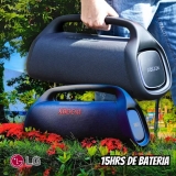 LG Xboom Go XG8T – 60W+60W RMS, Iluminação Lateral, IP67
