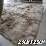 Tapete Peludo Sala Quarto 2×2,50 Pelo Alto