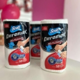 Scott Duramax Pano Reutilizável em Rolo, Branco, 174 Folhas