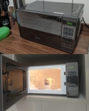 Forno Micro-ondas 20L Prata Espelhado Midea 110V ‎