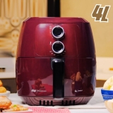 WAP Fritadeira Elétrica sem Óleo Air Fryer Vermelha 4 Litros