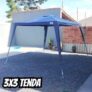 Gazebo 3×3 Tenda Praia Reforçada Rafia Mor