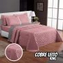 Kit Cobre Leito Casal King Size Colcha Super King Dupla Face