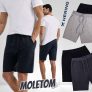 Kit Com 2 Bermudas Básicas Masculinas Em Moletom