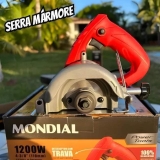 Serra Mármore Elétrica Mondial Power Tools FSM-03