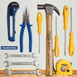 Tramontina 43409104, Kit Ferramentas 11 Peças