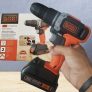 Black Decker Furadeira e Parafusadeira VRR com 2 velocidades, Furadeira de Impacto 360 RPM a 1.400 RPM