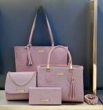 Kit Bolsas Feminina Sacola Transversal Tira Colo Carteira