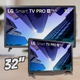 Smart Tv 32” Led Hd 32lq621 Preta LG Bivolt