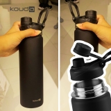 Garrafa Térmica Kouda 660ml Preta