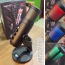 Microfone Condensador RGB Gamer Havit GK59, USB