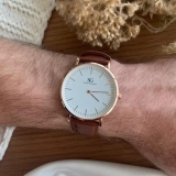 Relógio Saint Germain Bronx Rosé Gold 40mm Vintage