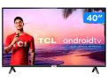 Smart TV LED 40” SEMP TCL 40S6500 Full HD Android – Wi-Fi HDR Inteligência Artificial 2 HDMI USB