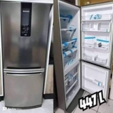 Geladeira Brastemp Frost Free Duplex Prata 447L