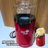PIPOQUEIRA PO CINE PP02 VERMELHO COM DOSADOR 1200W 220V