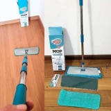 Mop Plano 3 EM 1, Limpeza Pesada, Úmida e Tira Pó, MOP0617, Flash Limp