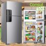 Geladeira/Refrigerador Consul Frost Free Duplex – Prata 410L