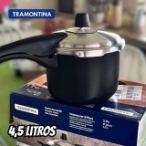 Panela de Pressão Tramontina Vancouver Max Preto 4,5L