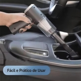 Aspirador de Pó Portátil, Aspirador de Pó Sem Fio, Recarregável com USB, Multiuso