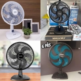 Seleção de Ventiladores de Mesa