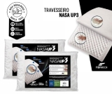 Kit 2 peças Travesseiro Nasa Up 3, para fronhas 50×70 cm, Fibrasca