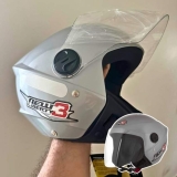 Pro Tork Capacete New Liberty Three 56 Prata