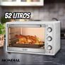 Forno Elétrico de Bancada Multifuncional Mondial – 52L Branco Grand Family II FR-52-W