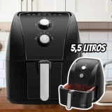 Fritadeira Air Fryer Britânia 5,5L 1500W BFR50 Redstone 127V