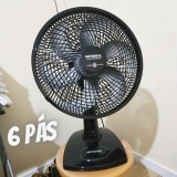 Ventilador de Mesa Mondial, 110V, 30cm, 6 pás, Super Power – VSP-30-B