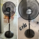 Ventilador Mallory Coluna Delfos TS+ Preto Grafite 40 cm